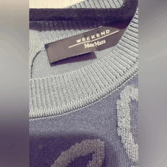 Weekend by Max Mara sleeveless  appliqué vest XS - Picture 3 of 5